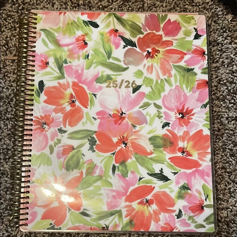 Floral Home Office Calendar